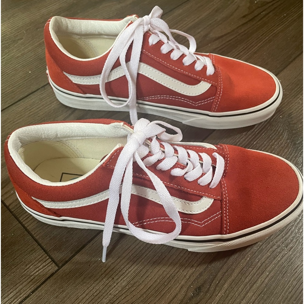 Rustic Orange Vans - image 3